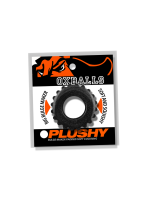 Vista previa: Oxballs PLUSHY Penisring Black Mica – Produktverpackung
