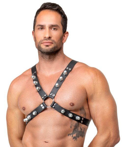 Brustharness aus Leder