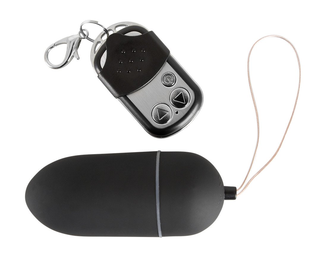 Huevo Vibro Negro y Sedoso Huevo Vibro Negro y Sedoso