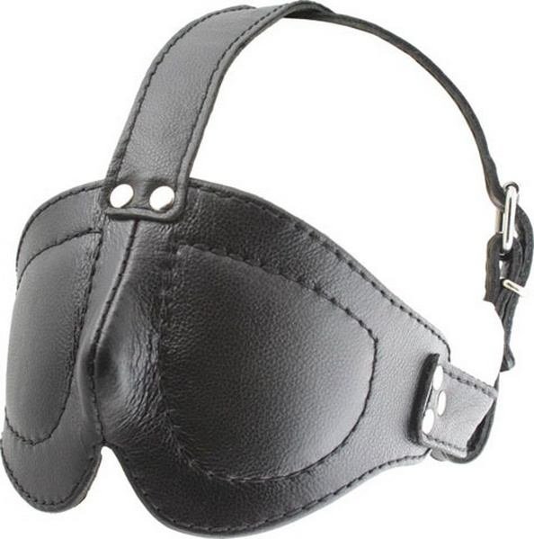 Máscara de ojos de cuero Mister B Deluxe