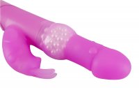 Vista previa: Vibrador de cuentas de silicona con clítoris Vibro Bunny