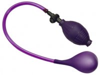Vista previa: Morado Inflable anal Globo de Látex con Bomba de Mano