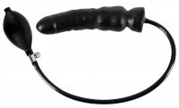Vista previa: Consolador Hinchable de Látex Negro