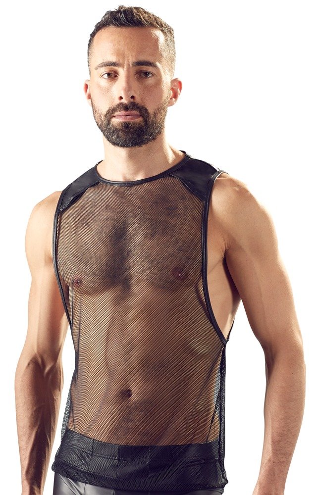 Camiseta de malla para hombre