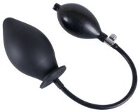 Vista previa:  Aufpumpbarer Analplug True Black