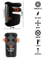 Vista previa: Masturbator Pulse Grip 3-in-1
