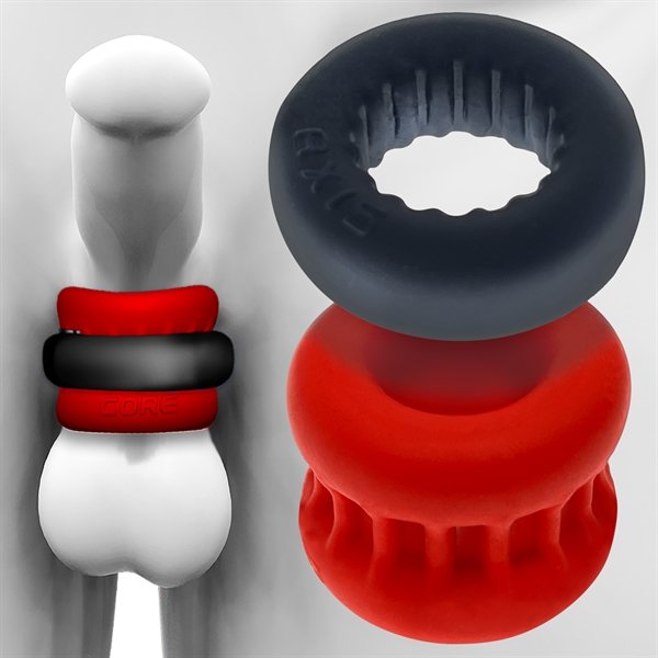 Silicona ball stretcher con anillo Power-Grip AXIS Silicona ball stretcher con anillo Power-Grip AXIS
