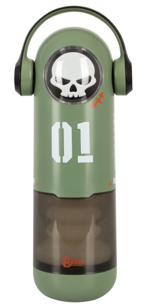 SKULL Masturbator Seitenansicht mit Steuerbuttons