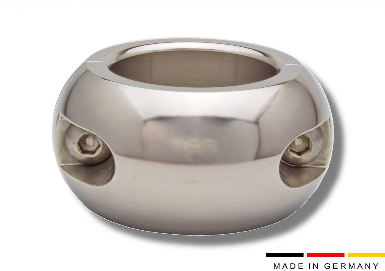 Ovalada ball stretcher acero inoxidable 30 mm de altura Ovalada ball stretcher acero inoxidable 30 mm de altura