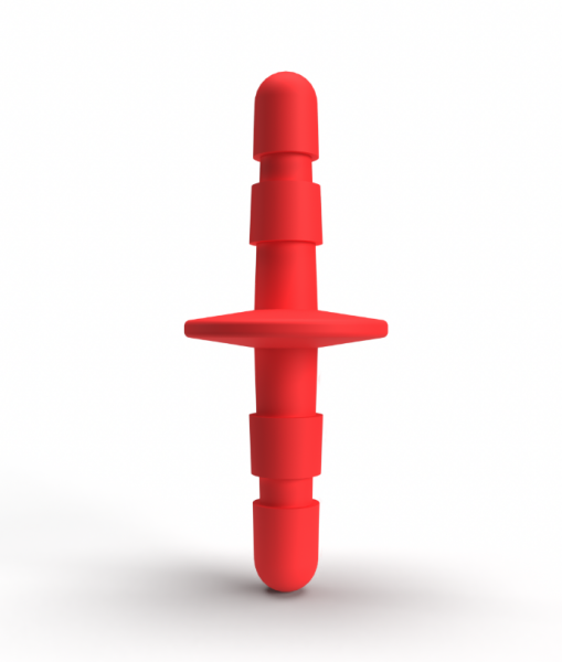 Enchufe doble del sistema Hung - Rojo