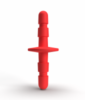 Vista previa: Enchufe doble del sistema Hung - Rojo