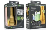 Vista previa: Fleshlight masturbator by Stamina Value Pack