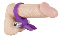 Vista previa: Penisring mit vibrierenden Hasenohren 