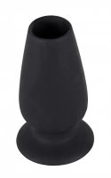Vista previa: Schwarzer Tunnel-Plug für Beginner Ø 3 cm
