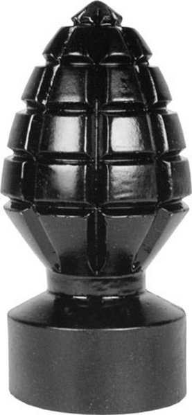 All Black Andreas plug anal - la granada en la cama 14,5x 6,5cm All Black Andreas plug anal - la granada en la cama 14,5x 6,5cm