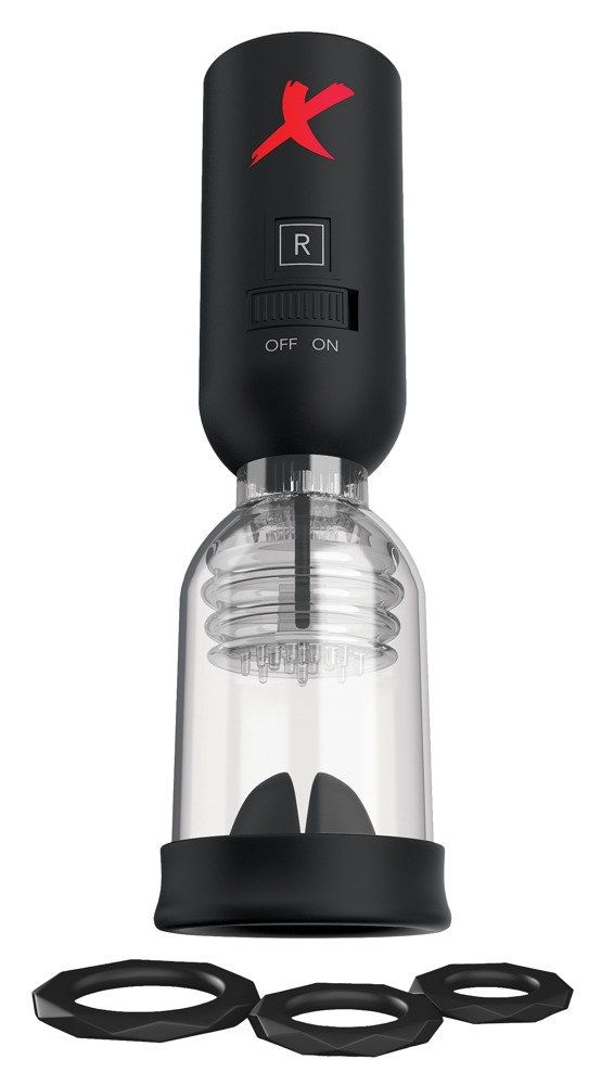 Bomba de succión para el glande con vibración