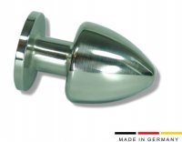 Vista previa: Buttplug aus Edelstahl Ø 70 mm Made in Germany