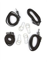 Vista previa: Juego de nylon de fijación para bondage 4 piezas