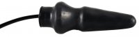 Vista previa: Hinchable plug anal de látex negro