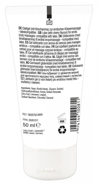 Gel de masaje erótico Cherry