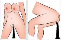 Vista previa: Vibrador Punto G y Punto P: Choque y vibración fucking machine