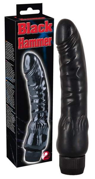 Vibrador de acción profunda Black Hammer