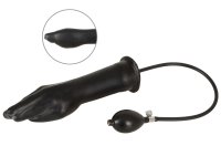 Vista previa: Aufpumpbarer Hand-Pumpdildo aus Latex – mit Ballpumpe