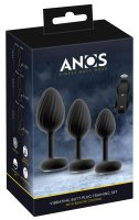 Vista previa: Vibro-plug anal Set con mando a distancia Vista previa: Vibro-plug anal Set con mando a distancia