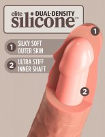 Vista previa: pito de silicona de doble densidad de 11&quot; Ø máx. 5,4 cm