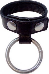Cockstrap con extremos metálicos cockring 40 mm