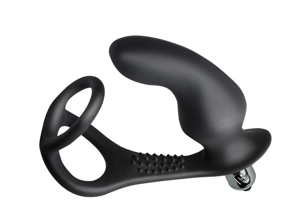 Cockring con tapón anal Cockring con tapón anal