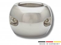 Vista previa: 40 mm hoher und ovaler Ballstretcher aus Edelstahl