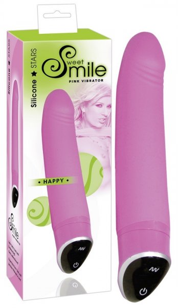 Vibrador Ligeramente Curvo Smile Happy