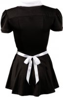 Vista previa: Hausmädchen Kostüm schwarzes Minikleid