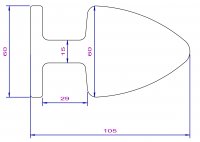 Vista previa: Glänzender Buttplug aus poliertem Edelstahl