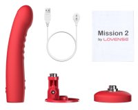 Vista previa: Vibrador Mission 2 con control por app