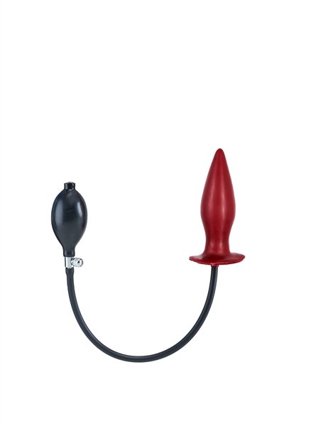 Aufblasbarer Buttplug rot Aufblasbarer Buttplug rot