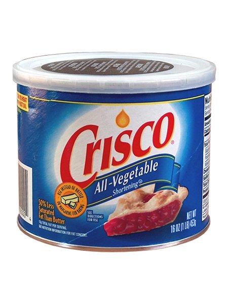 Crisco - un lubricante sin productos animales