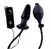 Vista previa: Cono de placer inflable con vibración de potencia