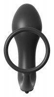 Vista previa: Ass-Gasm Cockring Plug Vibrador