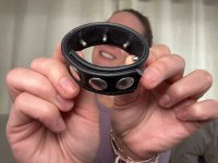Vista previa: Penis loop with print - Comprar Cockstrap con pasadores de metal