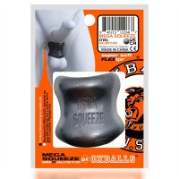 Vista previa: Oxballs MEGA SQUEEZE ergofit ball stretcher plata