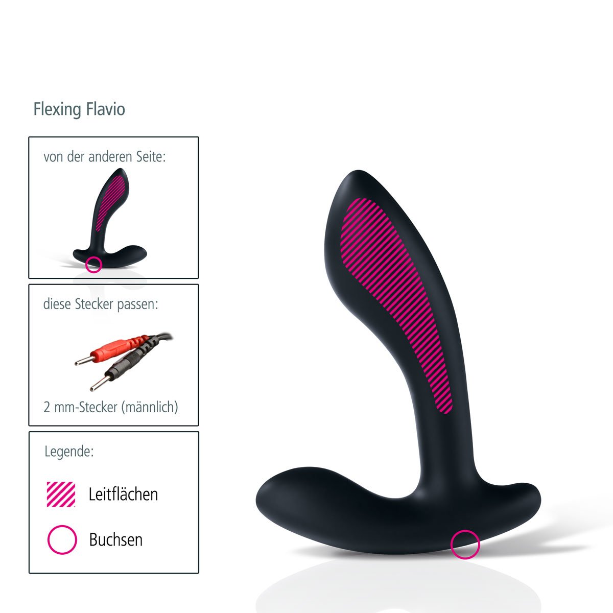 Beginnersplug voor zachte P-spot massage Beginnersplug voor zachte P-spot massage