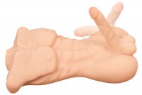 Vista previa: Realistixxx Deluxe Man – Torso mit Dildo in Vorderansicht