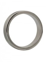 Vista previa: Cockring aus Edelstahl 15 mm breit geriffelt