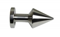 Vista previa: Plug anal de acero inoxidable Ø 50 mm opcionalmente con letras