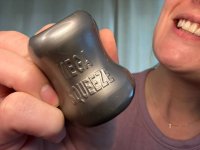 Vista previa: Oxballs MEGA SQUEEZE ball stretcher Plata