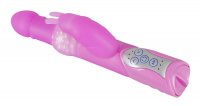 Vista previa: Vibrador de cuentas de silicona con clítoris Vibro Bunny