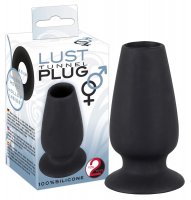 Vista previa: Der Anal Tunnel Plug Lust das EinsteigermodellSchwarzer Tunnel-Plug für Beginner Ø 3 cm