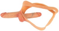 Vista previa: Doppel-Strap-on – Seitenansicht